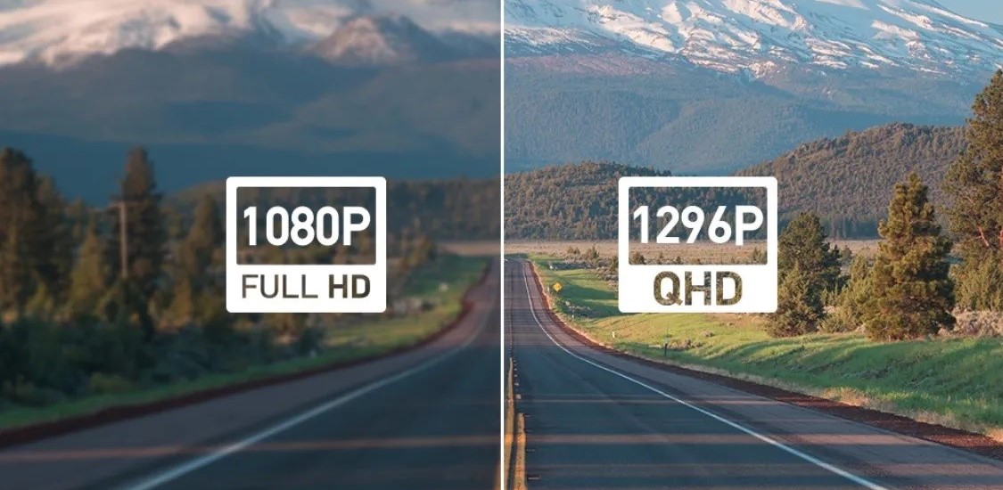 1080P HD vs 1296P QHD -evtech.cz 2